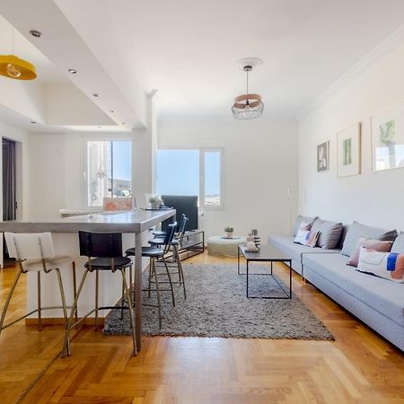 3 Bdr Apt Incredible Acropolis View Aten Exteriör bild