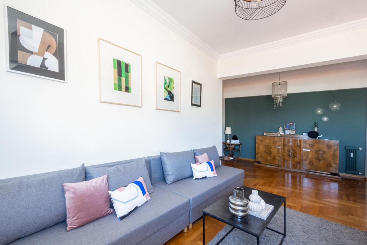 3 Bdr Apt Incredible Acropolis View Aten Exteriör bild