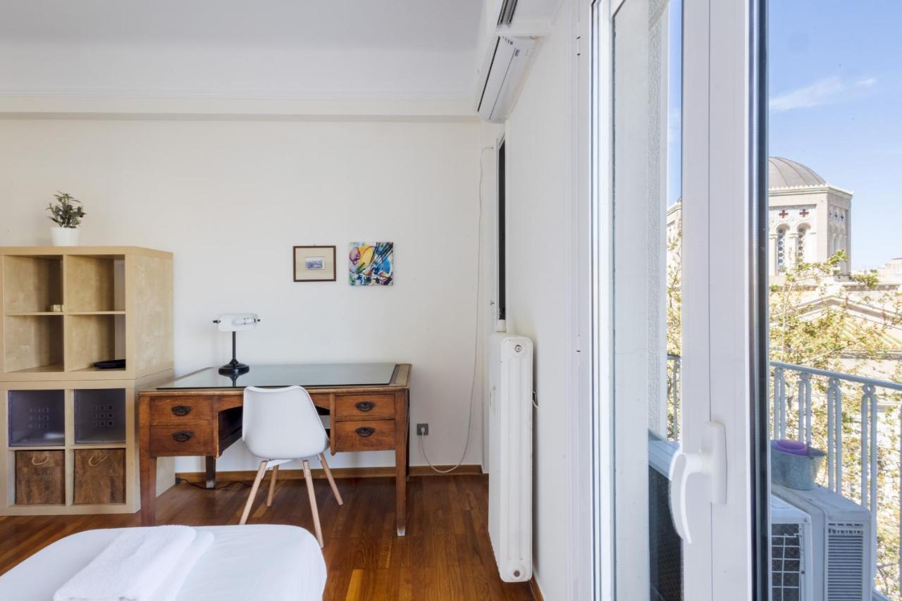 3 Bdr Apt Incredible Acropolis View Aten Exteriör bild