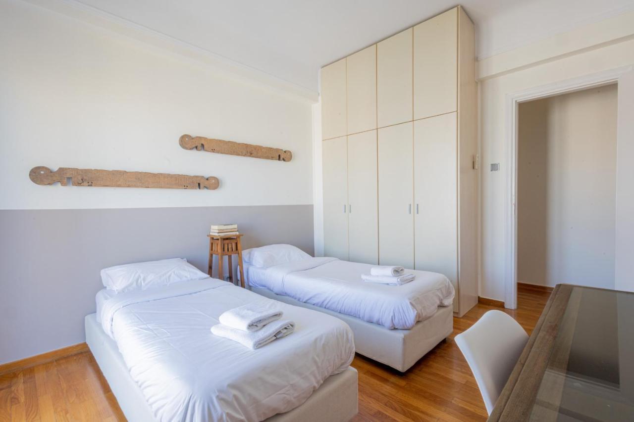 3 Bdr Apt Incredible Acropolis View Aten Exteriör bild
